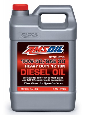 AMSOIL 10W-30/SAE30 Synthetic Heavy Duty Diesel Oil (GALLON)