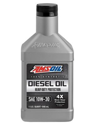 AMSOIL Heavy-Duty Synthetic Diesel Oil 10W-30 (QT)