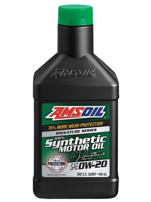 AMSOIL Signature Series 0W-20 Synthetic Motor Oil (QT)