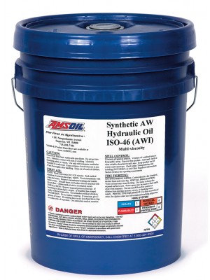 AMSOIL Synthetic Anti-Wear Hydraulic Oil ISO 46 (5 GALLON)