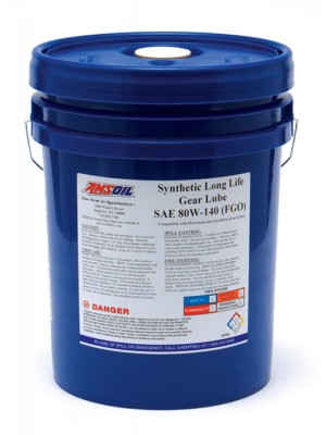 AMSOIL 80W-140 Long Life Synthetic Gear Lube (5 GALLON)