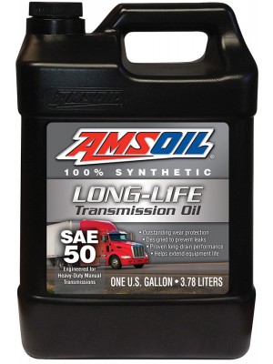 AMSOIL SAE 50 Long Life Synthetic Transmission Oil (2.5 GALLON)