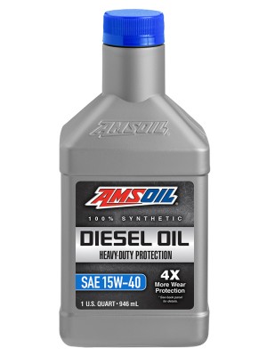 AMSOIL 15W40 Heavy Duty Diesel Engine Oil (QT)