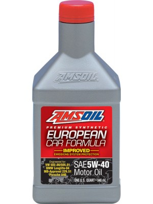 AMSOIL European Car Formula 5W-40 Improved ESP Synthetic Motor Oil (GALLON)
