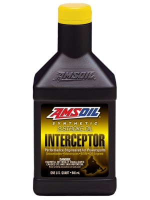 AMSOIL INTERCEPTOR® Synthetic 2-Stroke Oil (QT)
