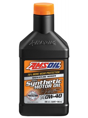 AMSOIL Signature Series 0W-40 Synthetic Motor Oil (QT)