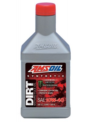 AMSOIL 10W-40 Synthetic Dirt Bike Oil (QT)
