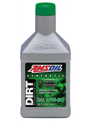 AMSOIL 10W-60 Synthetic Dirt Bike Oil (QT)