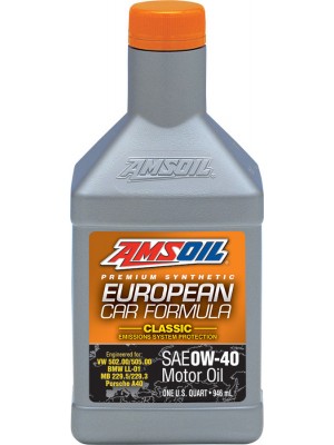 AMSOIL European Car Formula 0W-40 Classic ESP Synthetic Motor Oil (QT)