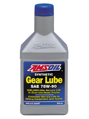AMSOIL 75W-90 Long Life Synthetic Gear Lube (QT)
