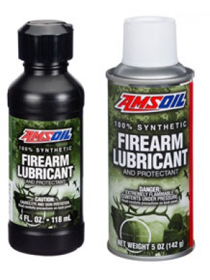 AMSOIL 100% Synthetic Firearm Lubricant and Protectant (4oz. bottle)