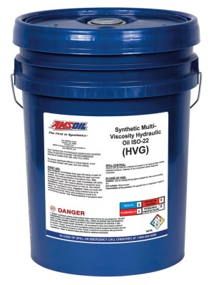 AMSOIL Synthetic Multi-Viscosity Hydraulic Oil, ISO 22 (5 GALLON)