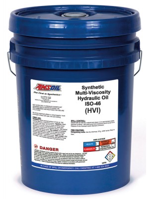AMSOIL Synthetic Multi-Viscosity Hydraulic Oil, ISO 46 (5 GALLON)