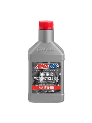 AMSOIL15W-50 SYNTHETIC METRIC MOTORCYCLE OIL